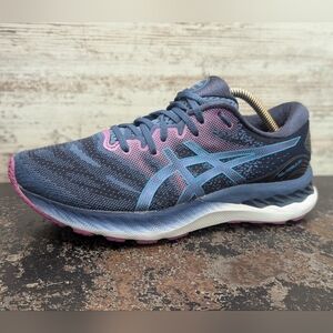 Womens Asics Gel Nimbus 23 Running Shoes Sz 8.5 Used 1012A885